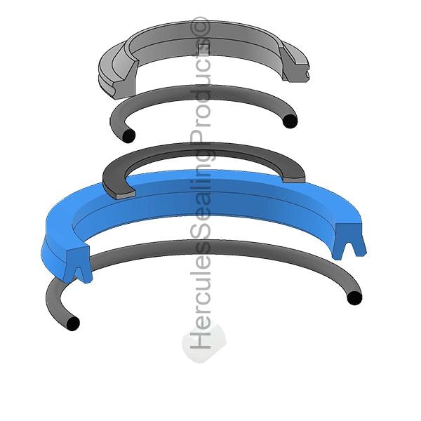 Clark Lift Trucks - After Market Parts Hydraulic Cylinder Repair Kit- 2-1/2 X 3 1830360 - main